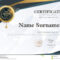 Certificate Template With Luxury Pattern,diploma,vector For Qualification Certificate Template