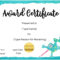 Certificates For Kids in Children's Certificate Template
