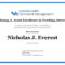 Certificates – School Of Management – University At Buffalo Inside Leadership Award Certificate Template
