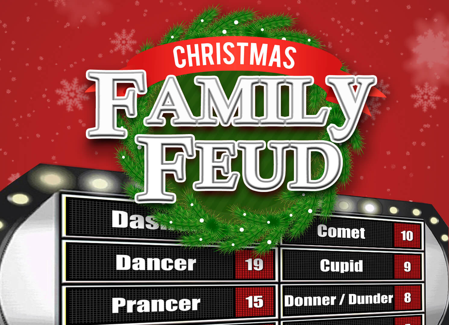 Christmas Family Feud Trivia Powerpoint Game – Mac And Pc Inside Family Feud Powerpoint Template Free Download