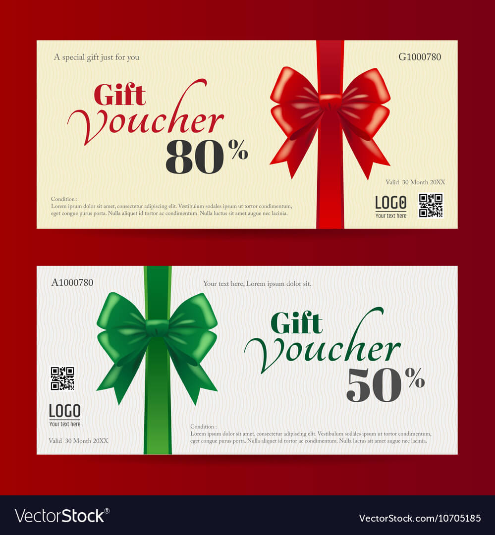 Christmas Gift Card Or Gift Voucher Template For Christmas Gift Certificate Template Free Download