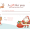 Christmas Gift Certificate – Download A Free Personalized Within Christmas Gift Certificate Template Free Download