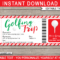 Christmas Golfing Trip Tickets Pertaining To Golf Gift Certificate Template