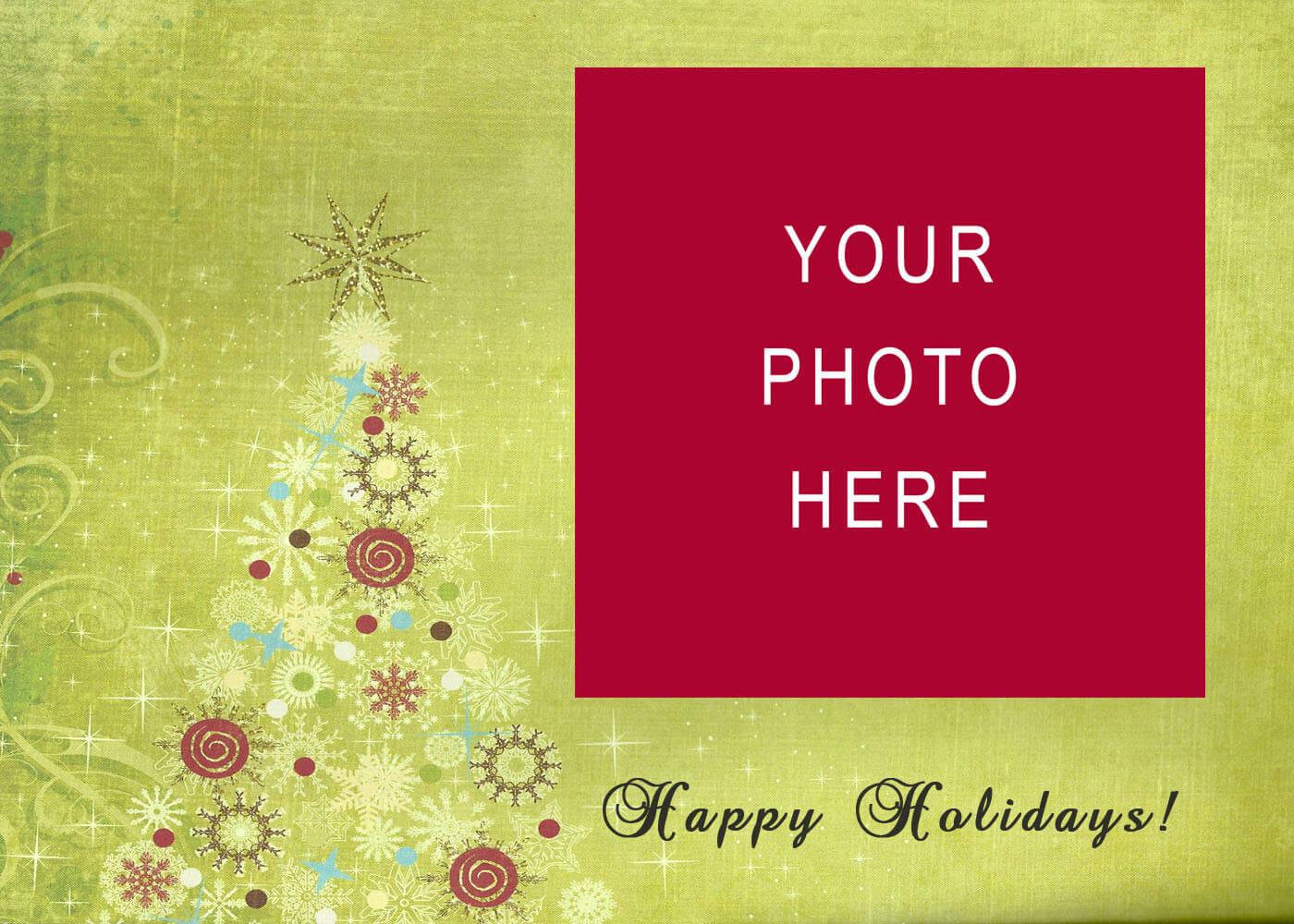 Christmas Greeting Cards Templates Free – Dalep.midnightpig.co For Free Christmas Card Templates For Photographers