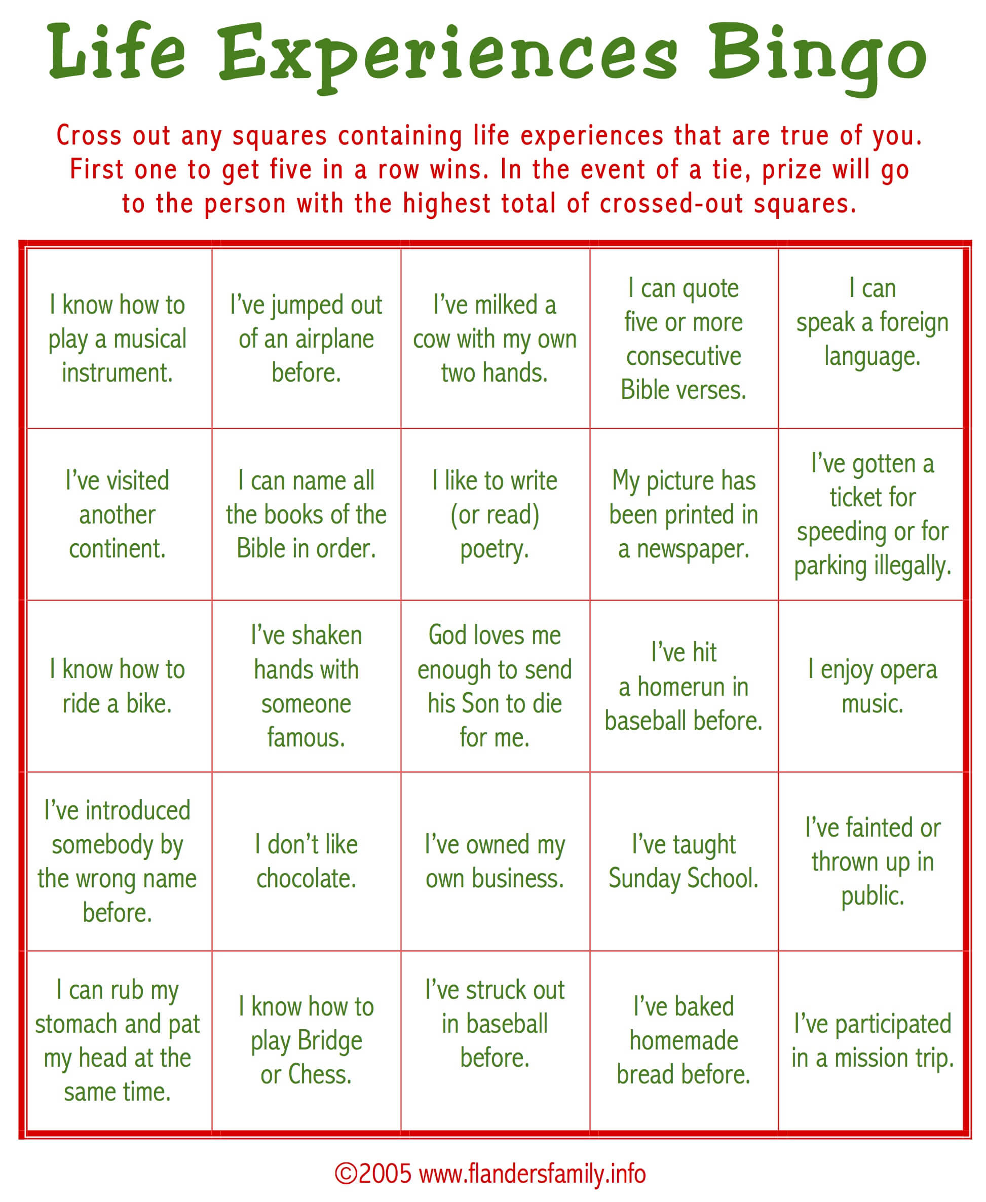 Christmas Ice Breaker Bingo (Free Printable) – Flanders With Ice Breaker Bingo Card Template