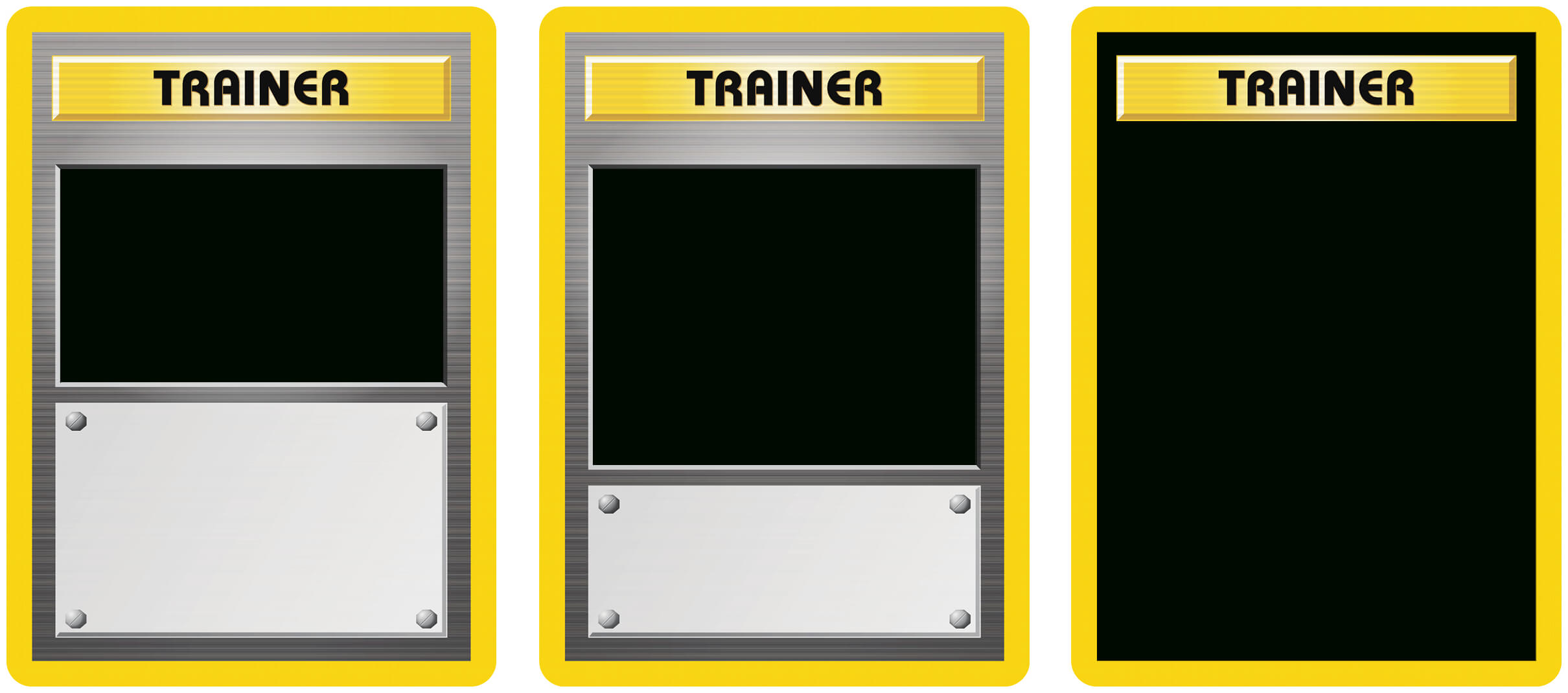 Pokemon Trainer Card Template Professional Template Ideas