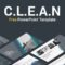 Clean Free Powerpoint Template – Free Download Throughout Powerpoint Slides Design Templates For Free