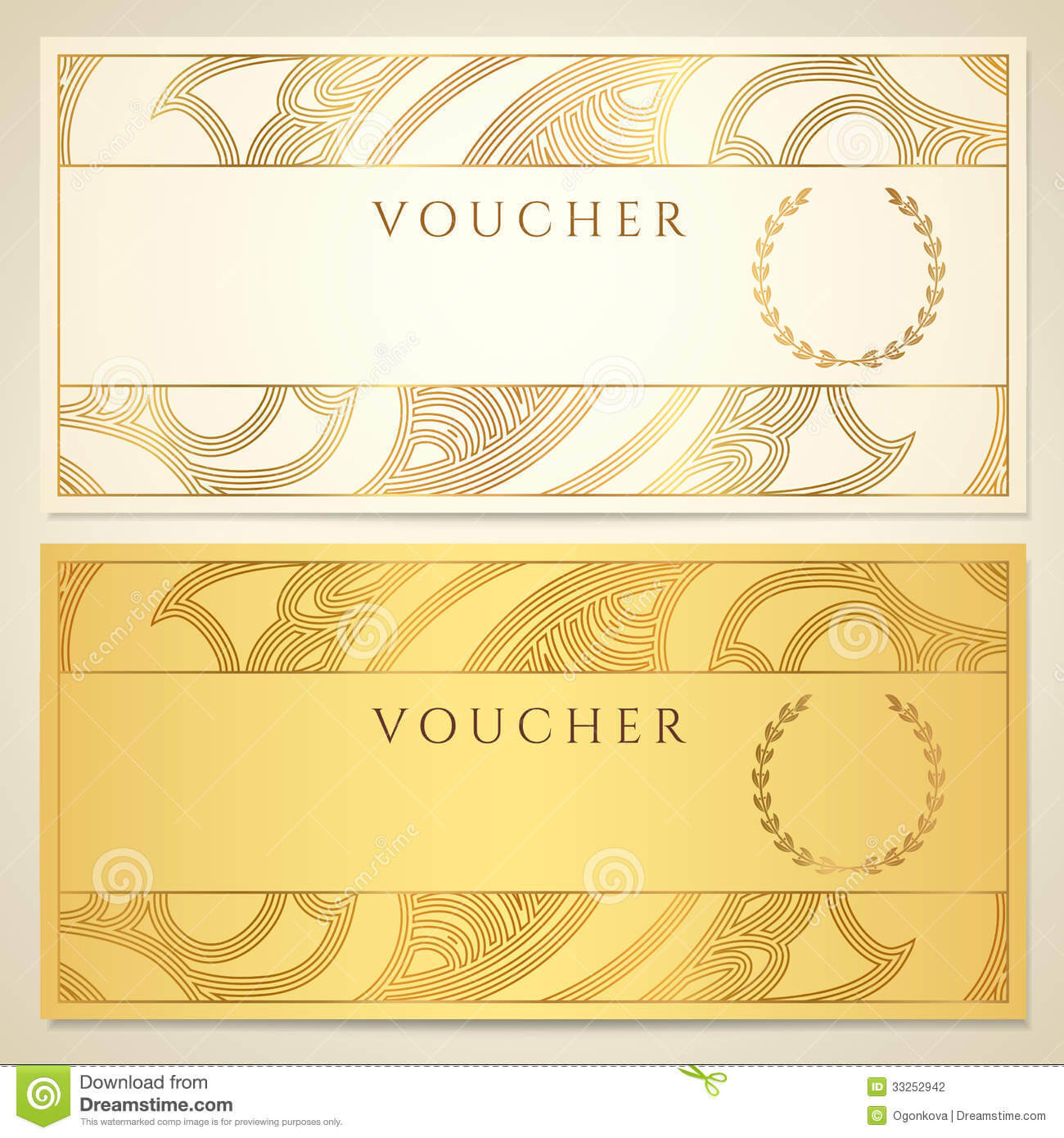 Clipart Gift Certificate Template Throughout Dinner Certificate Template Free Professional
