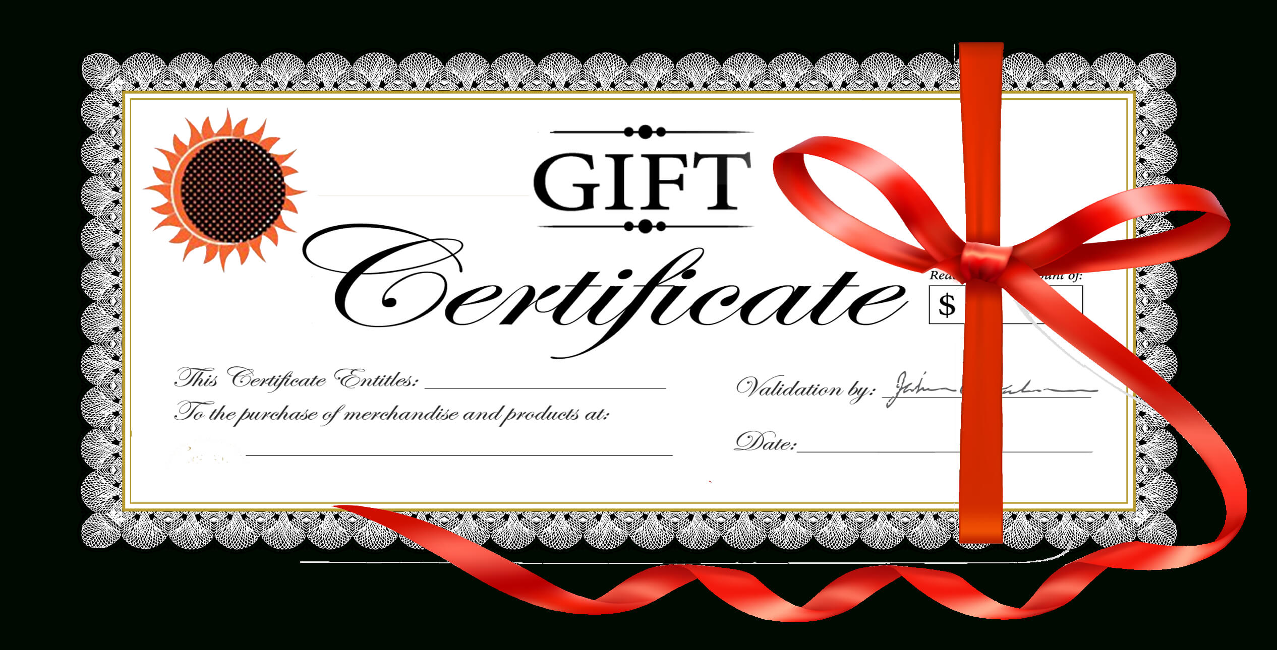 Clipart Gift Certificate Template Throughout Printable Gift Certificates Templates Free