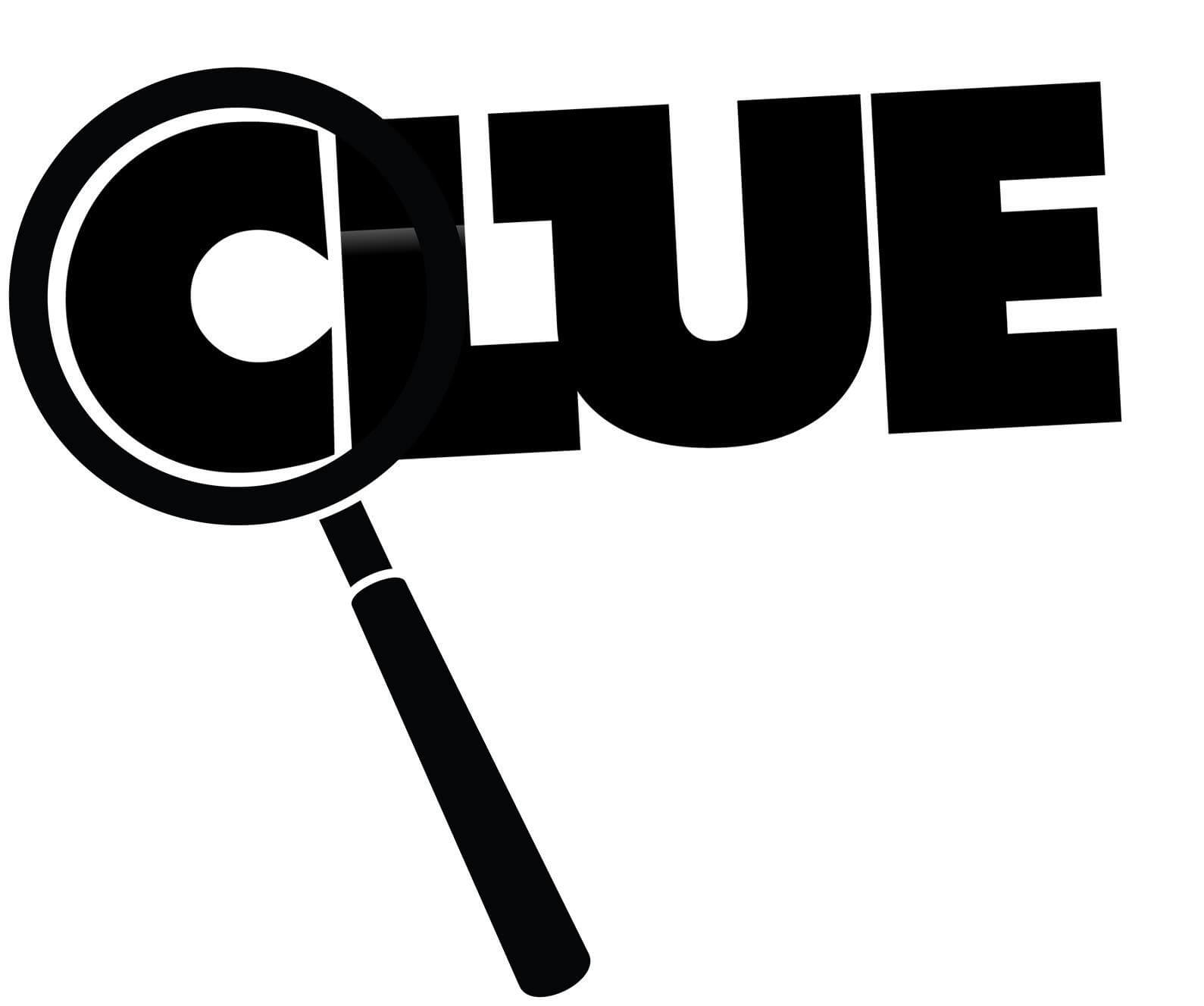Clue Board Game Clipart Within Clue Card Template