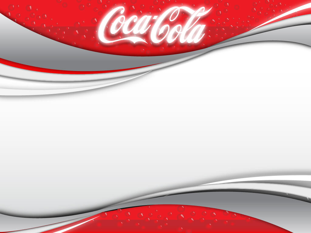 Coca Cola 2 Backgrounds For Powerpoint - Miscellaneous Ppt Intended For Coca Cola Powerpoint Template