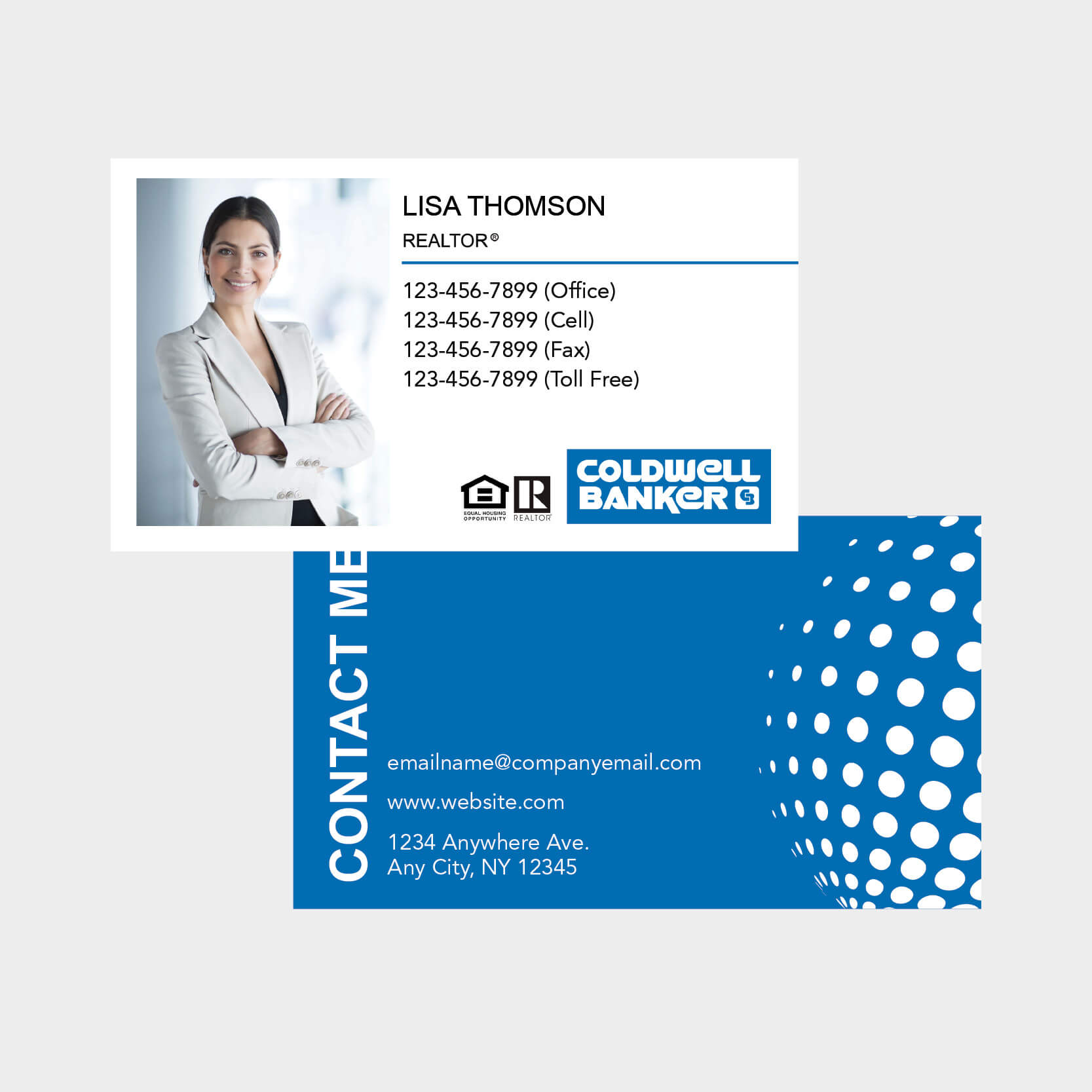 Coldwell Banker Business Card Within Coldwell Banker Business Card Template