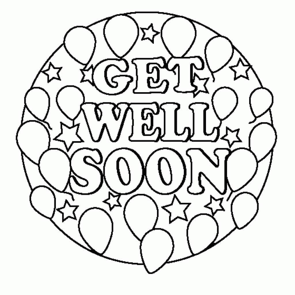Coloring Pages : Disney Get Well Soonng Pages Butterfly For Intended For Get Well Soon Card Template