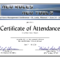 Conference Certificate Of Attendance Template - Great intended for Certificate Of Attendance Conference Template
