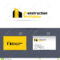 Construction Business Cards Template – Logo Design Ideas For Construction Business Card Templates Download Free
