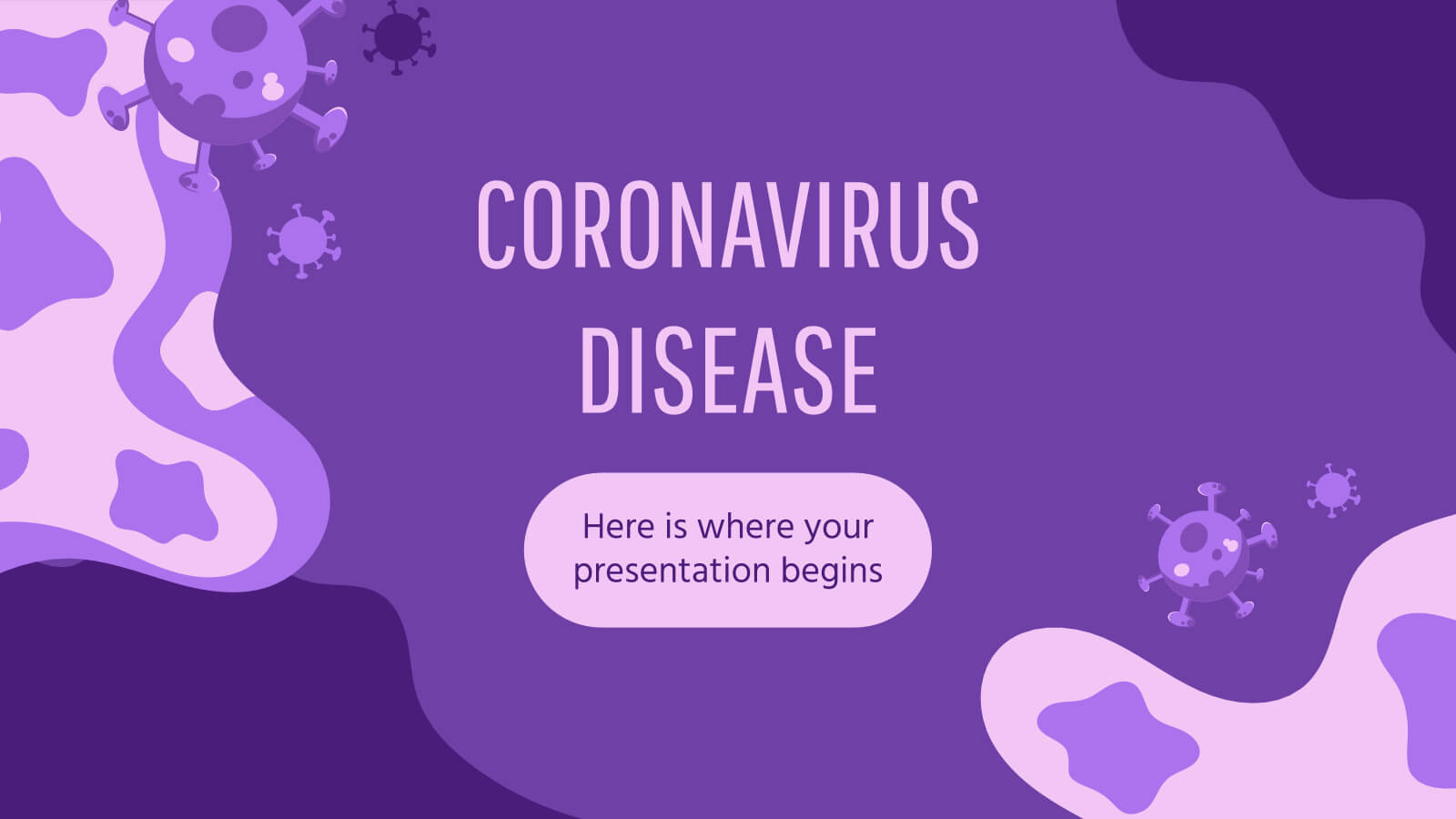 Coronavirus Disease Google Slides Theme And Powerpoint Template Inside Virus Powerpoint Template Free Download