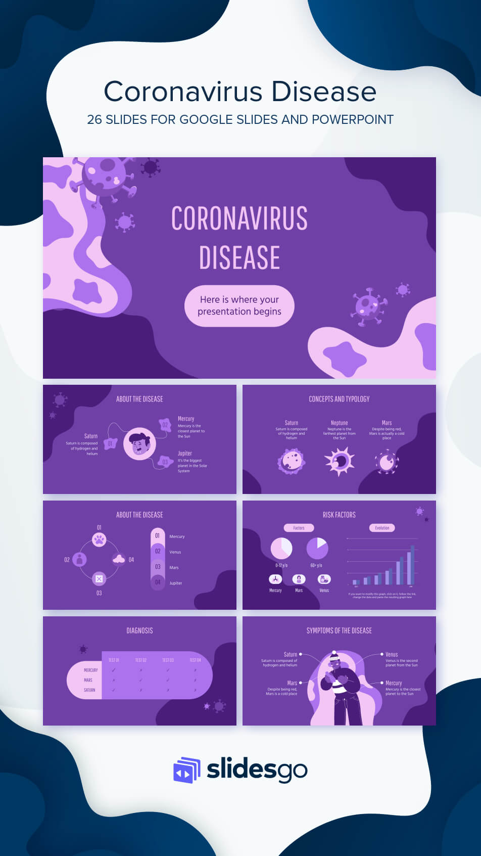 Coronavirus Disease Google Slides Theme And Powerpoint Template Within Virus Powerpoint Template Free Download