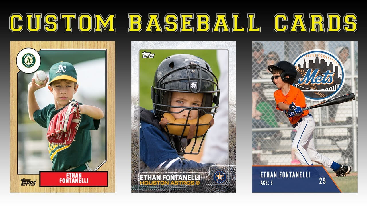 Create Your Own Baseball Cards With Baseball Card Template Psd