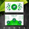 Creative Landscaping Business Card Corporate Identity Template With Landscaping Business Card Template
