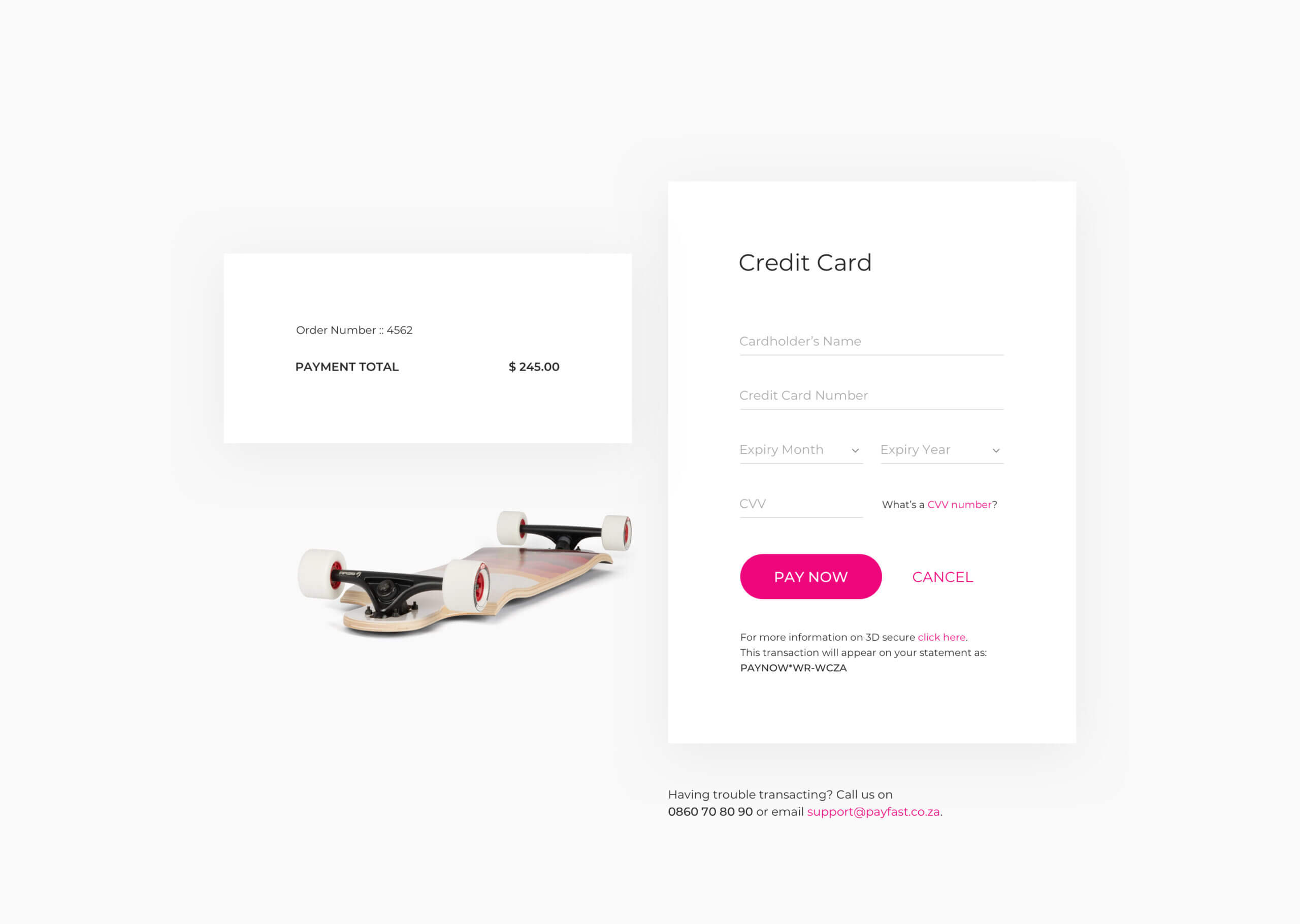 Credit Card Checkout Template – Designthing Inside Credit Card Statement Template