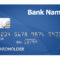 Credit Card Template | Psdgraphics Intended For Credit Card Size Template For Word