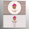 Cupcake Or Cake Business Card Template For Bakery Or Pastry. Regarding Cake Business Cards Templates Free