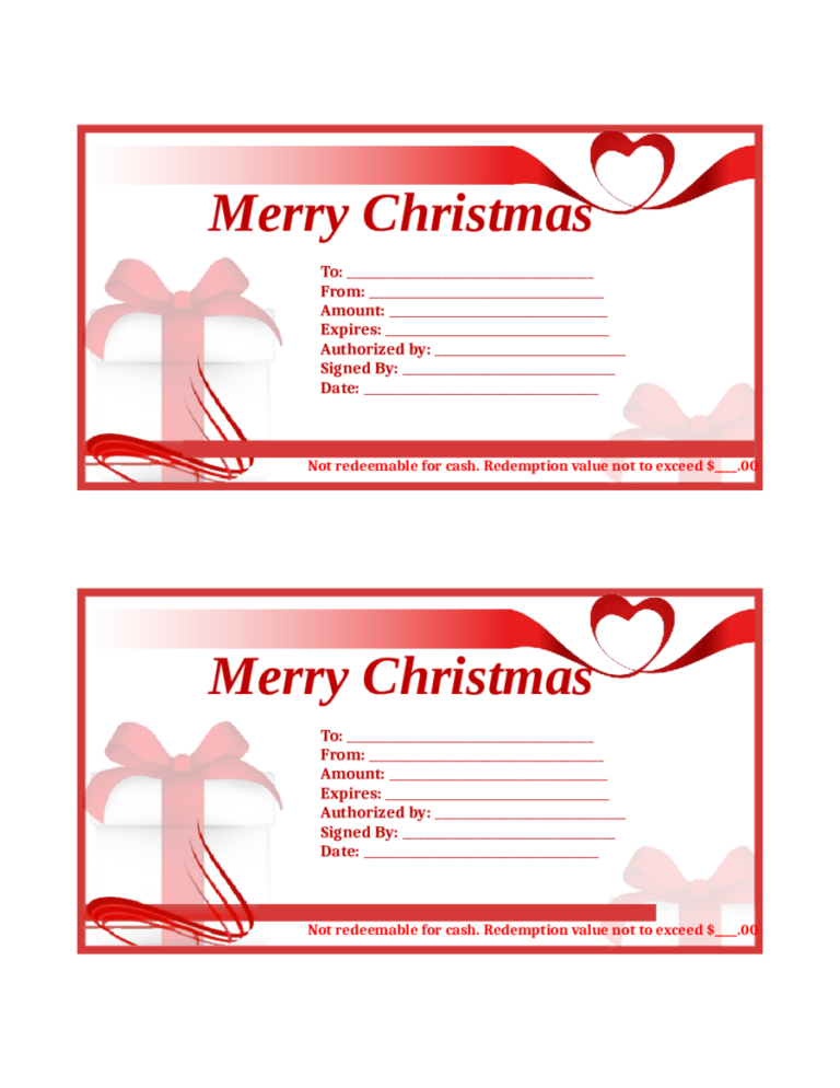 Custom Gift Cards - Edit, Fill, Sign Online | Handypdf in Fillable Gift
