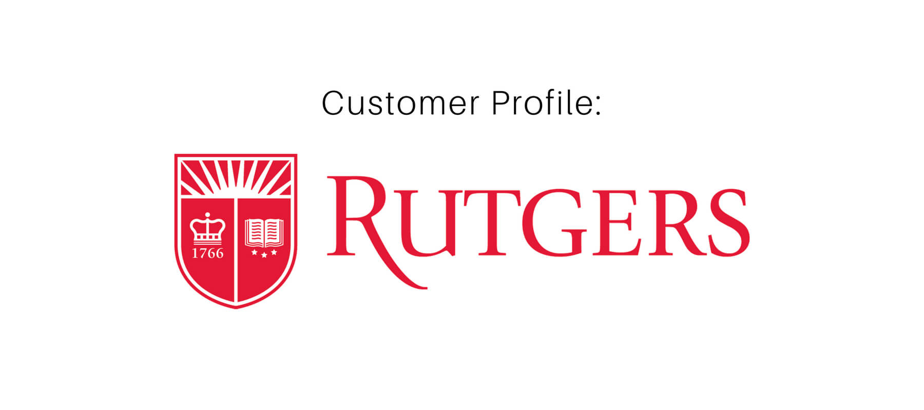 Customer Profile: Rutgers University For Rutgers Powerpoint Template
