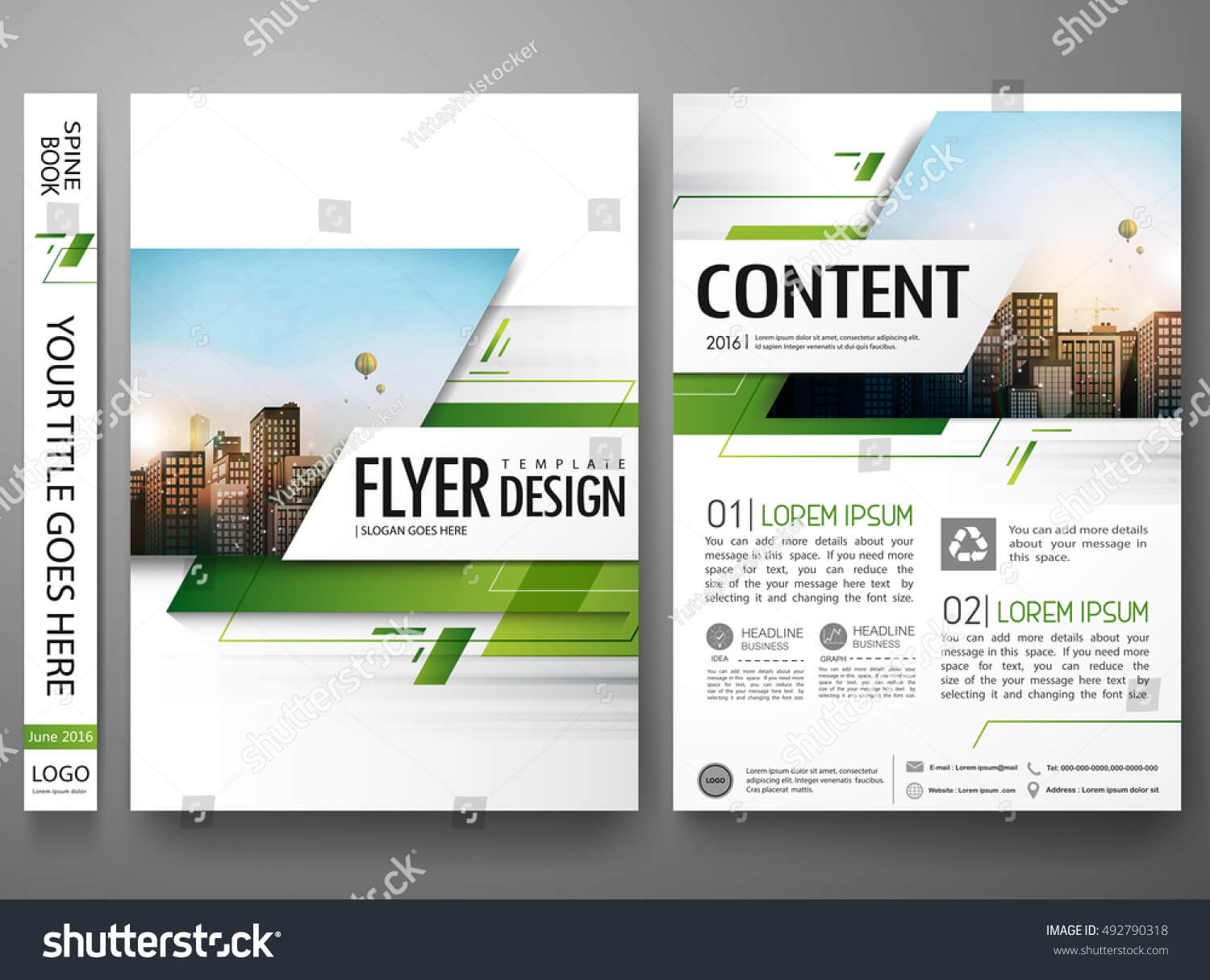 Стоковая Векторная Графика «Brochure Design Template Vector For E Brochure Design Templates