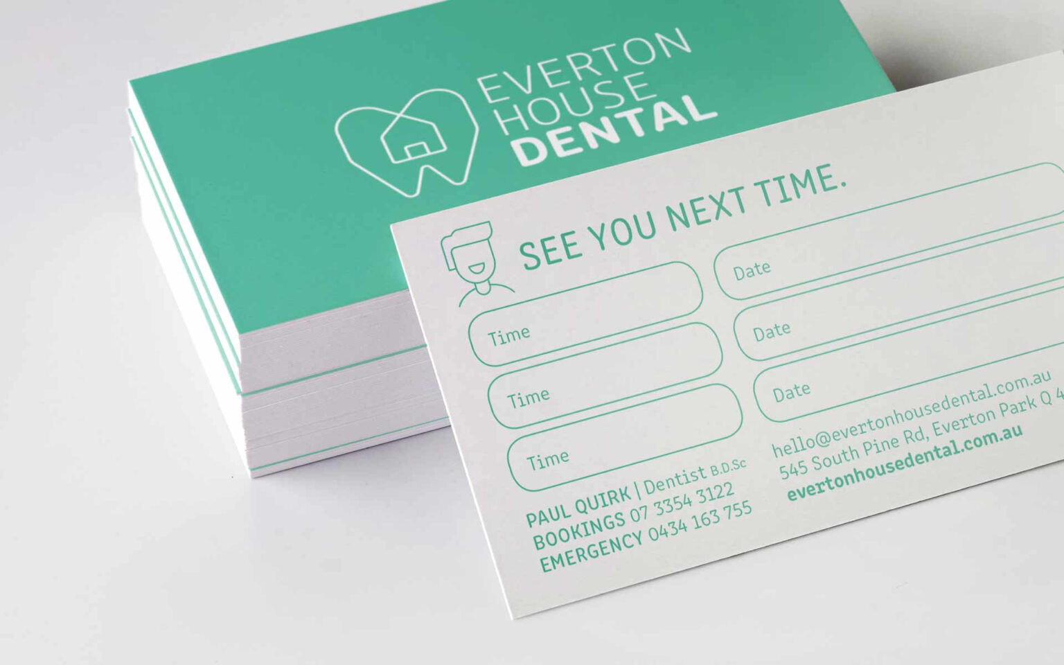 Dental Appointment Card Calep.midnightpig.co intended for Dentist