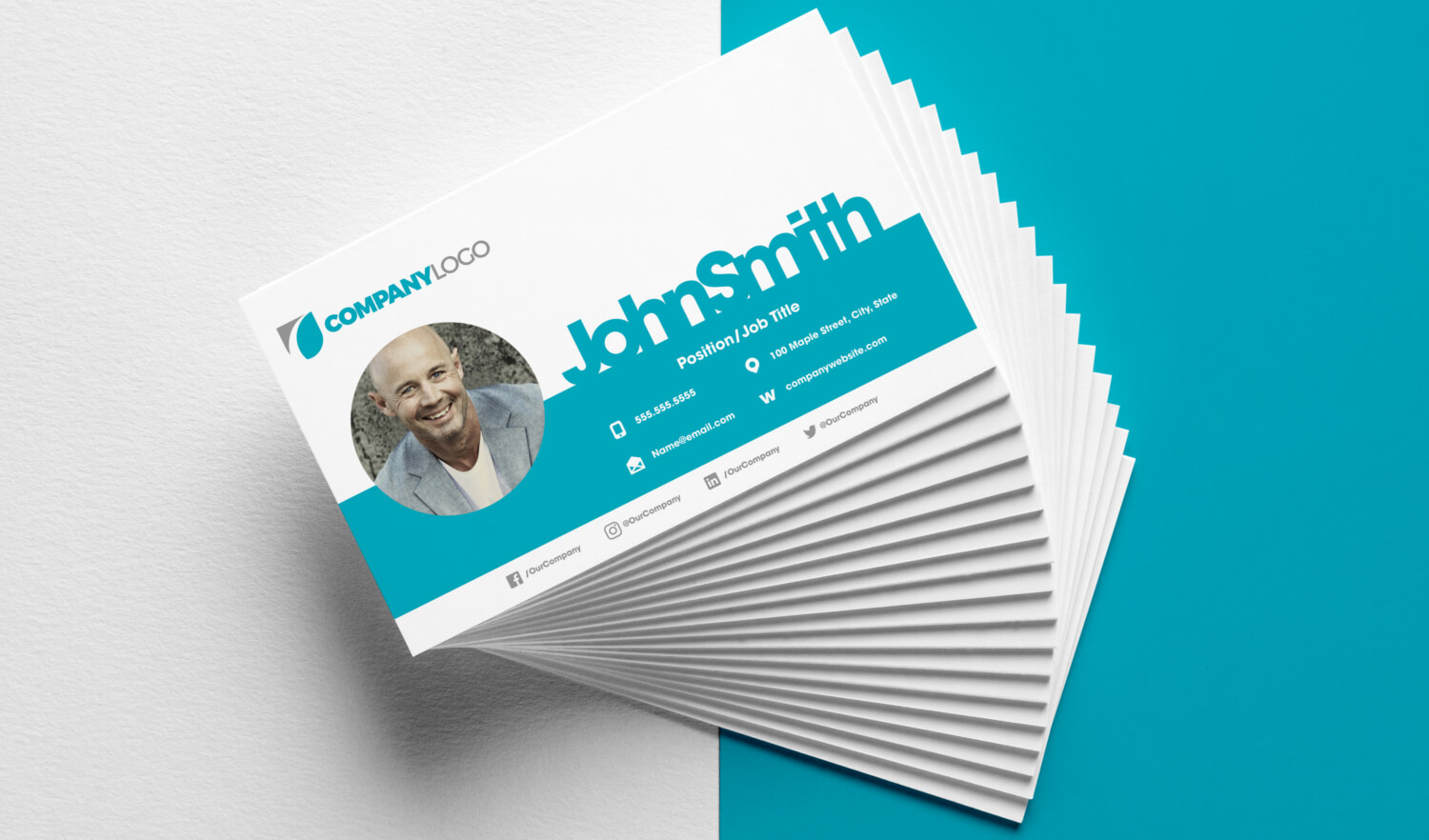 Design Print Ready Business Cards With Gimp | Logosnick With Gimp Business Card Template