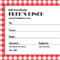 Diner Gift Certificate Inside Restaurant Gift Certificate Template