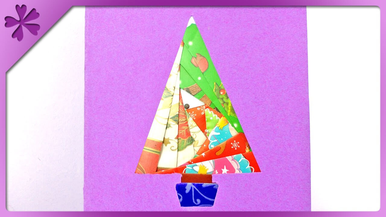 Diy Iris Folding Christmas Card (Eng Subtitles) – Speed Up #152 Within Iris Folding Christmas Cards Templates