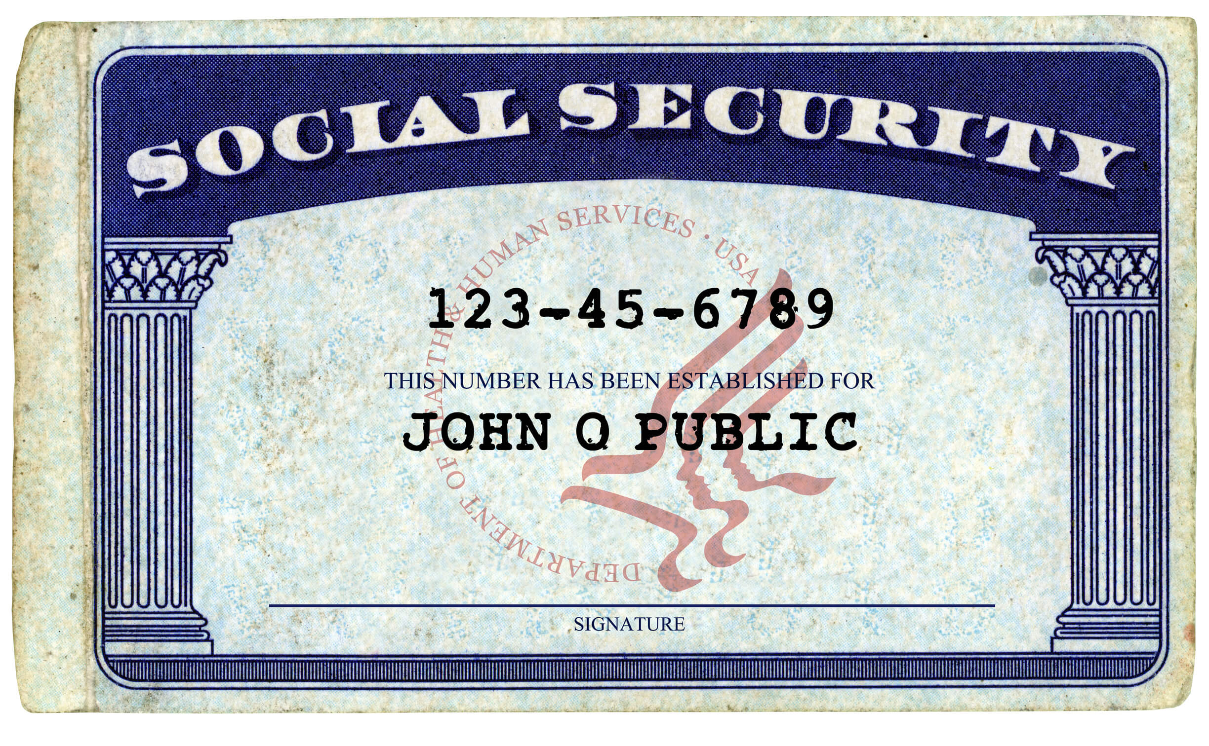 Don't Give Your Social Security Number At These Places With Regard To Ssn Card Template