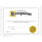 Download Free New Certificate Of Recognition Template Regarding Player Of The Day Certificate Template