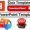 Download Free Template For Making Powerpoint Visual Quiz 2018 Updated Intended For Powerpoint Quiz Template Free Download