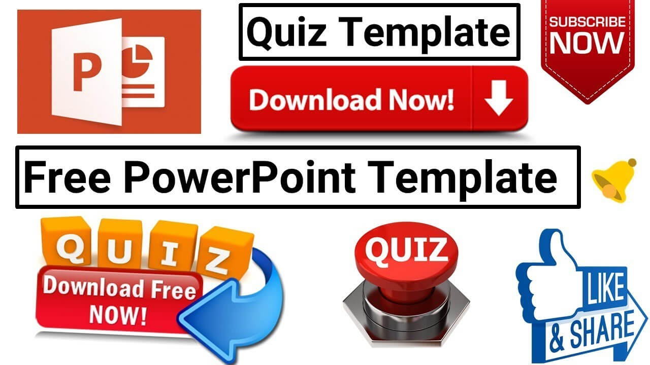 Download Free Template For Making Powerpoint Visual Quiz 2018 Updated Intended For Powerpoint Quiz Template Free Download