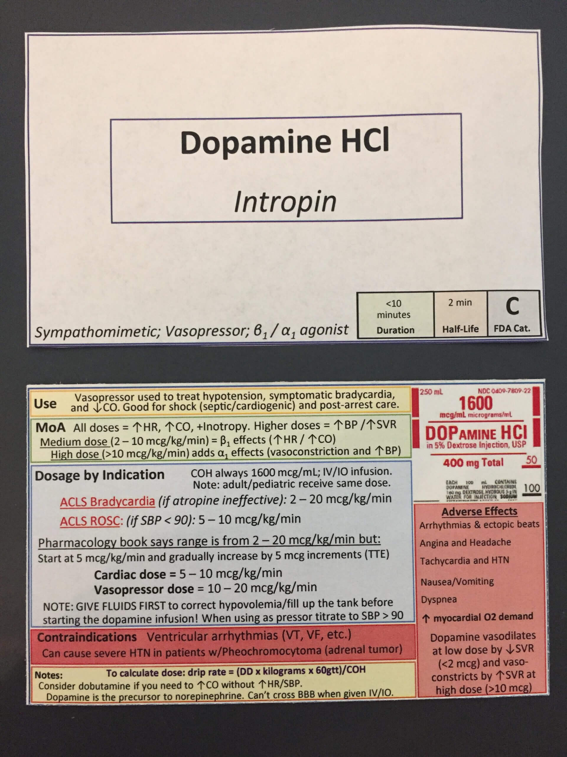 Drug Card Side Hustle – Thoughts? : Ems Throughout Pharmacology Drug Card Template