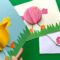 Easy Pop Up Chick Card – 3D Easter Card Diy – Cute & Easy With Easter Chick Card Template
