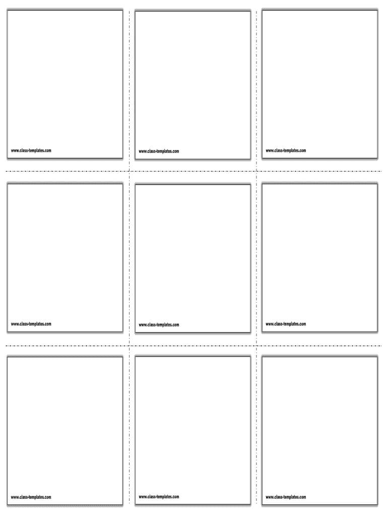 Editable Flashcard Template Word - Fill Online, Printable Inside Free Printable Blank Flash Cards Template