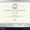Elegant Certificate Template For Excellence within Commemorative Certificate Template