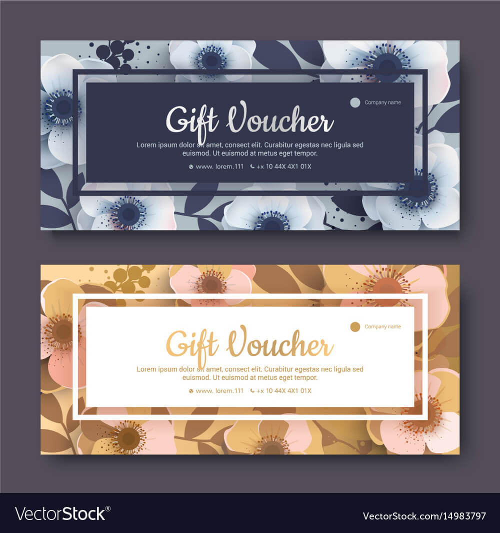 Elegant Gift Voucher Coupon Template Throughout Elegant Gift Certificate Template