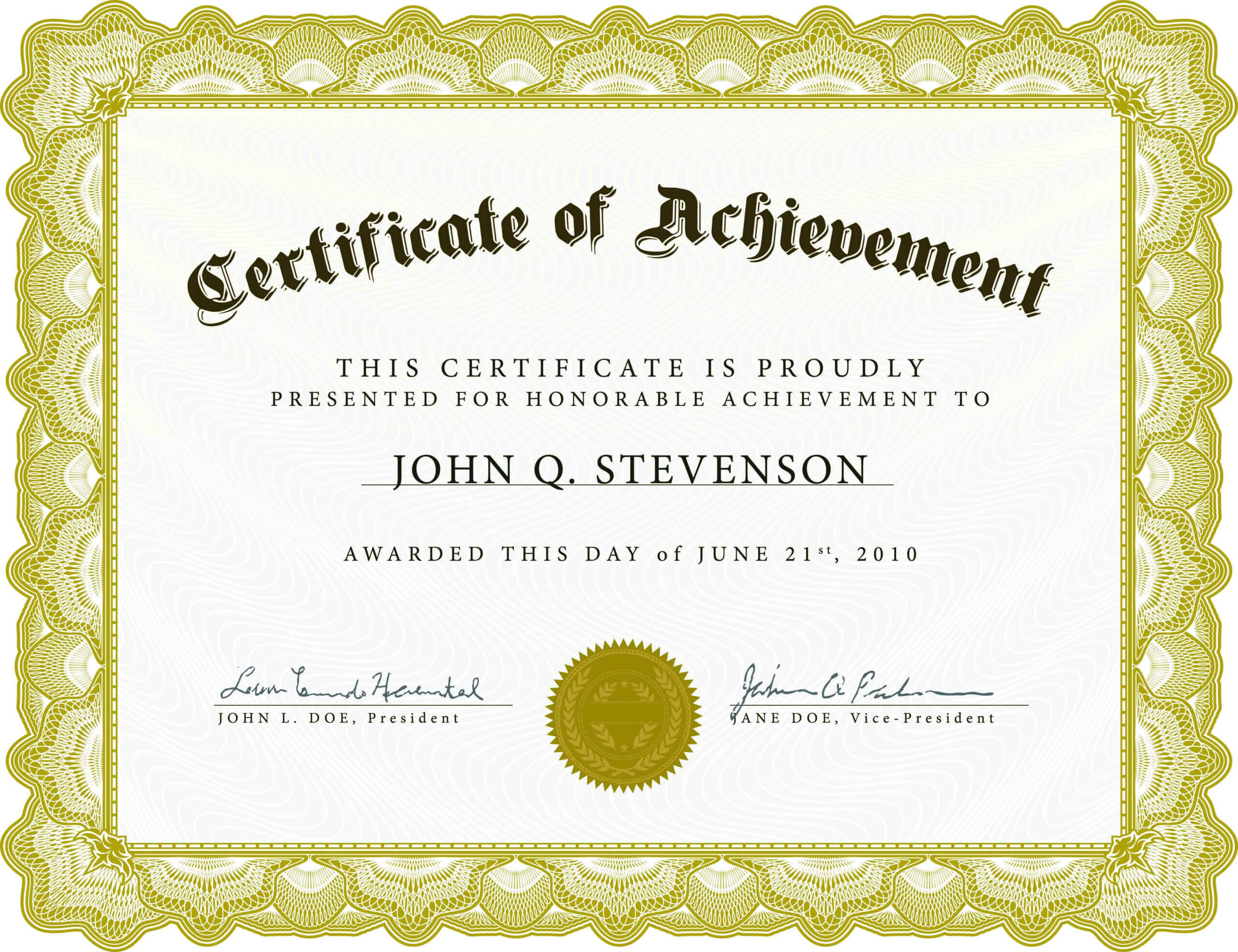 Employee Of The Month Certificate Sample – Calep.midnightpig.co For Honor Roll Certificate Template
