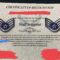 Excited For My Promotion To Sta— Uhh : Airforce With Officer Promotion Certificate Template