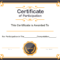 🥰free Printable Certificate Of Participation Templates (Cop)🥰 regarding Certificate Of Participation In Workshop Template