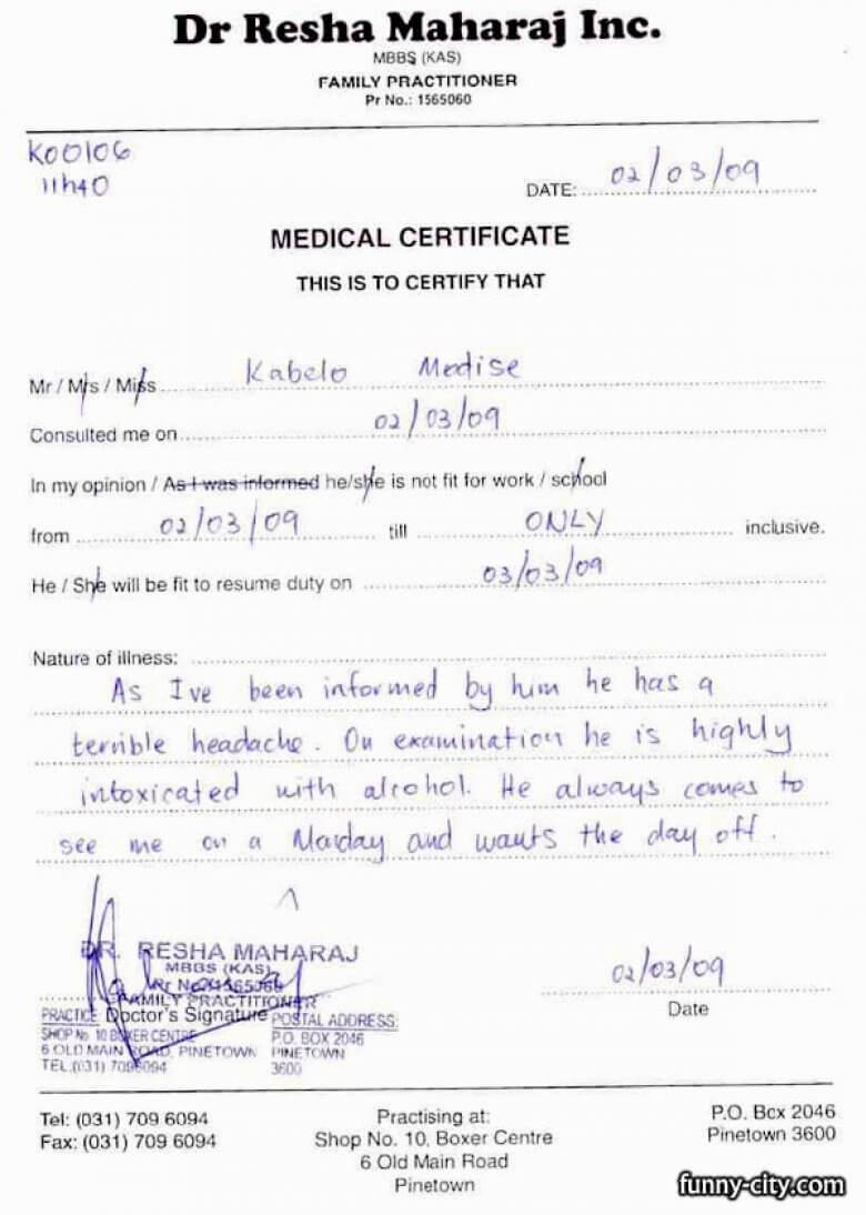 Fake Medical Certificate Philippines Medical Certificate With Free Fake Medical Certificate Template