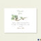 Fall Wedding Thank You Card Template With Template For Wedding Thank You Cards