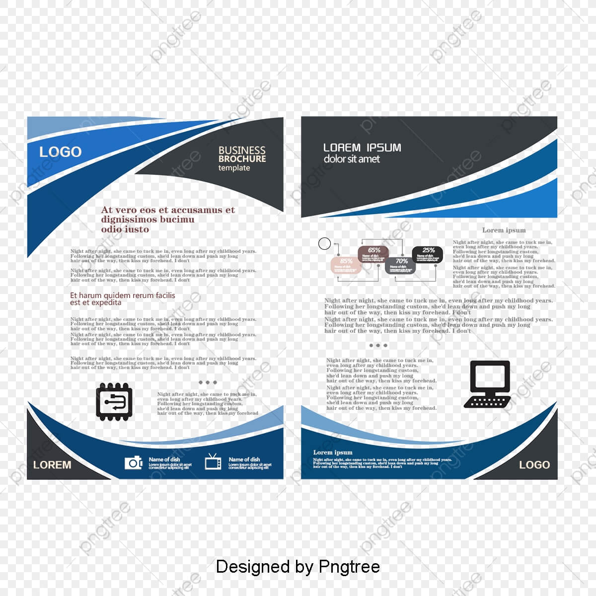 Fashion Business Single Page, One Page Brochure, Fashion With Regard To One Page Brochure Template