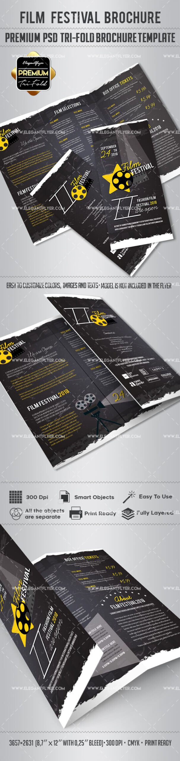 Film Festival Brochure Design In Film Festival Brochure Template