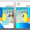 Flyer,blue Annual Report Brochure,modern Flyer Design Template.. With Fedex Brochure Template